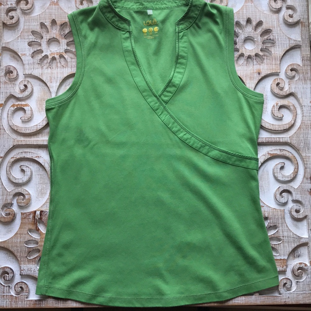 Lole green top size L